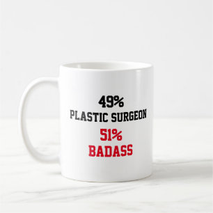 Plastikchirurg-Badass Kaffeetasse