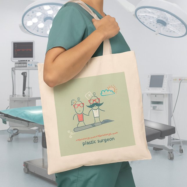 Plastikchirurgin Tote Bag Tragetasche (Von Creator hochgeladen)