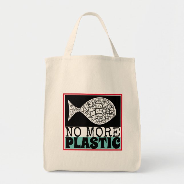 Plastikfisch, Tasche für den Klimawandel (Vorne)