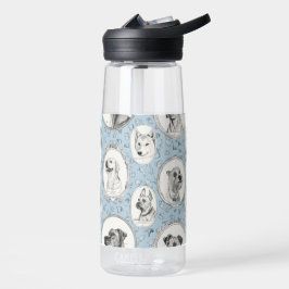 Plastikflasche mit Dog Trinkflasche
