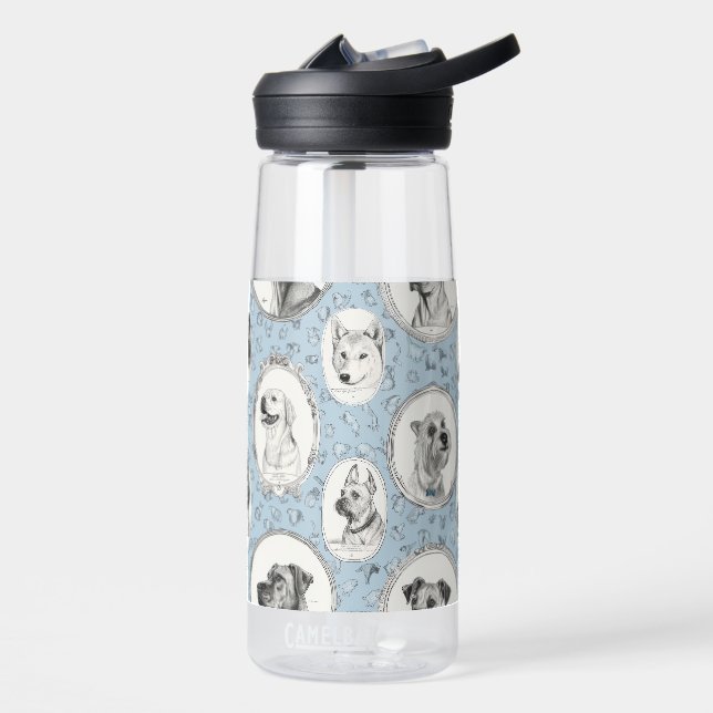 Plastikflasche mit Dog Trinkflasche (Links)