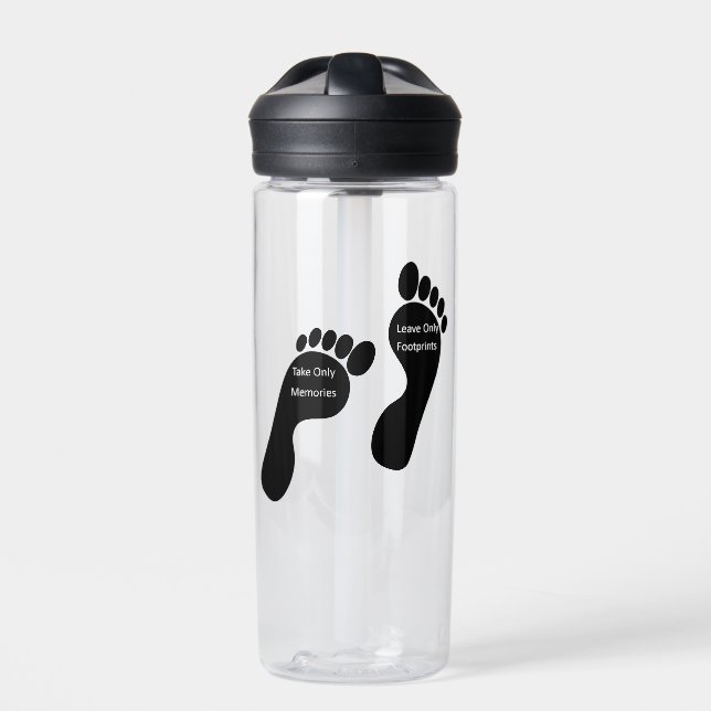 Plastikflasche Trinkflasche (Vorderseite)