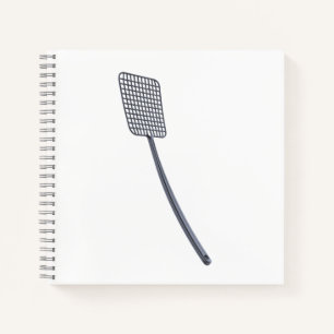 Plastikfliegenklatsche Notizbuch