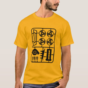 Plastikspielzeugausrüstung 9-5aero_black T-Shirt