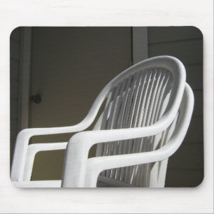 Plastikstühle verbunden mousepad