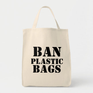 Plastiktaschen des Verbots Tragetasche