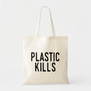 Plastiktötungen: Stoppen Sie Verschmutzung retten Tragetasche