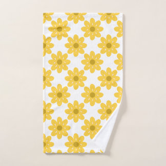 Plastique Sherpa rétro fleurie jaune