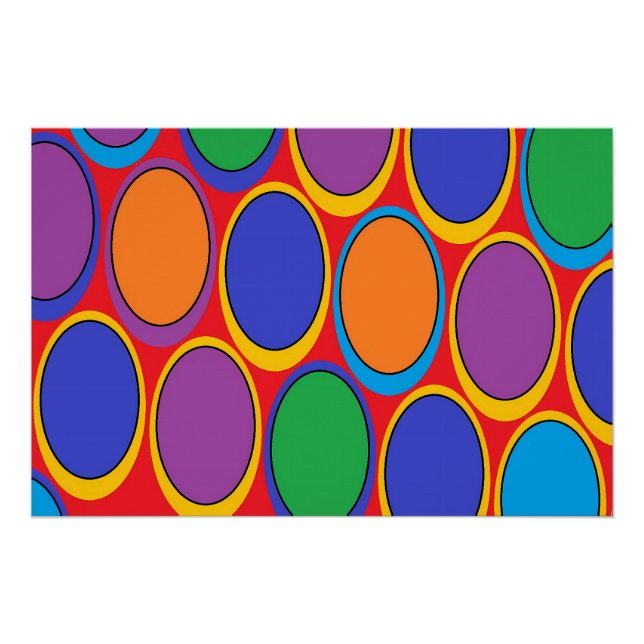 Plastische Eierfarm Poster (Vorderseite)