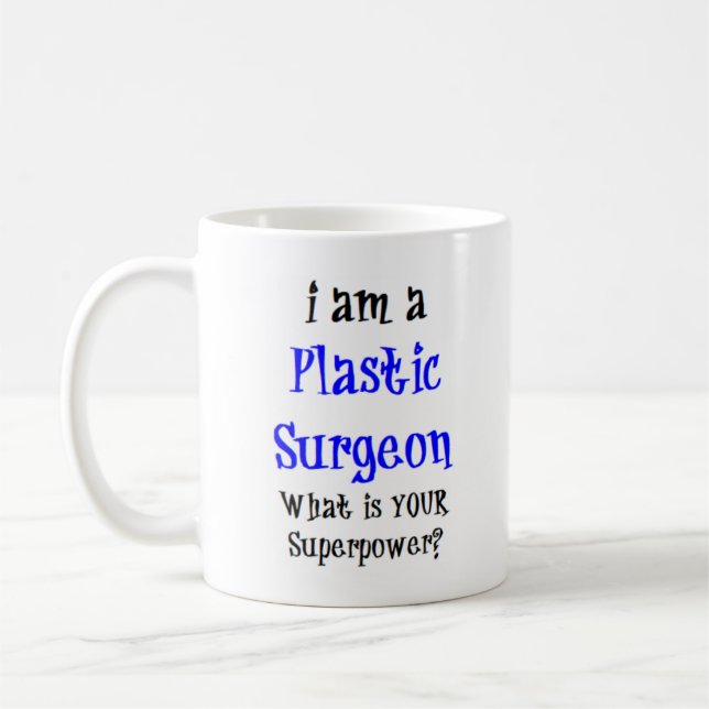 plastischer Chirurg Kaffeetasse (Links)