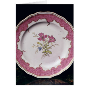 Plat avec la conception botanique