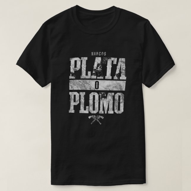 PLATA O PLOMO MERCH Essential T - Shirt1.png T-Shirt (Design vorne)