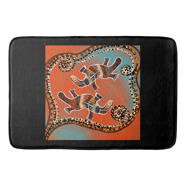 PLATAPUS ART BADEMATTE (Vorderseite)