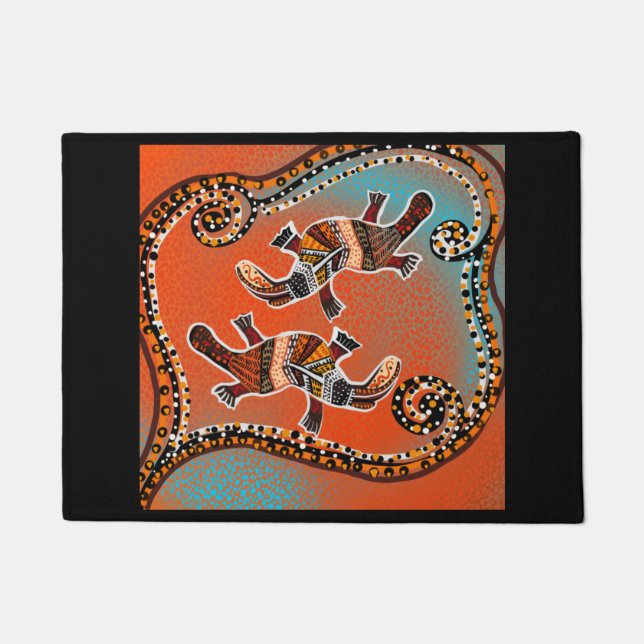 PLATAPUS ART FUßMATTE (Vorderseite)