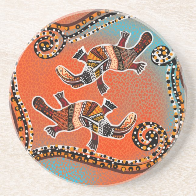 PLATAPUS ART GETRÄNKEUNTERSETZER (Vorne)