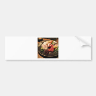 Plate Wasabi Japan Sushi Power Fisch Asien Autoaufkleber