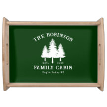 Cabine de Famille de Campagne Rustique Arbres Forê