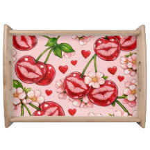 Plateau de service Cherry Kiss