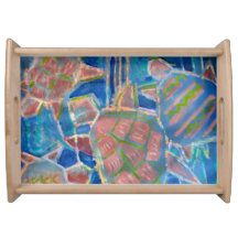 Plateau de tortue bleue