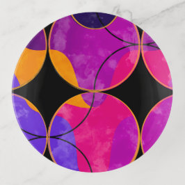 Plateau de verre conception originale