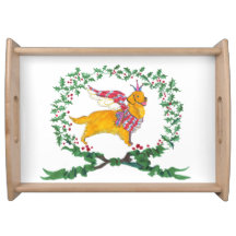 Golden retriever des anges de Gulliver servant le