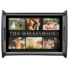 Mariage élégant moderne photo Collage noir chic