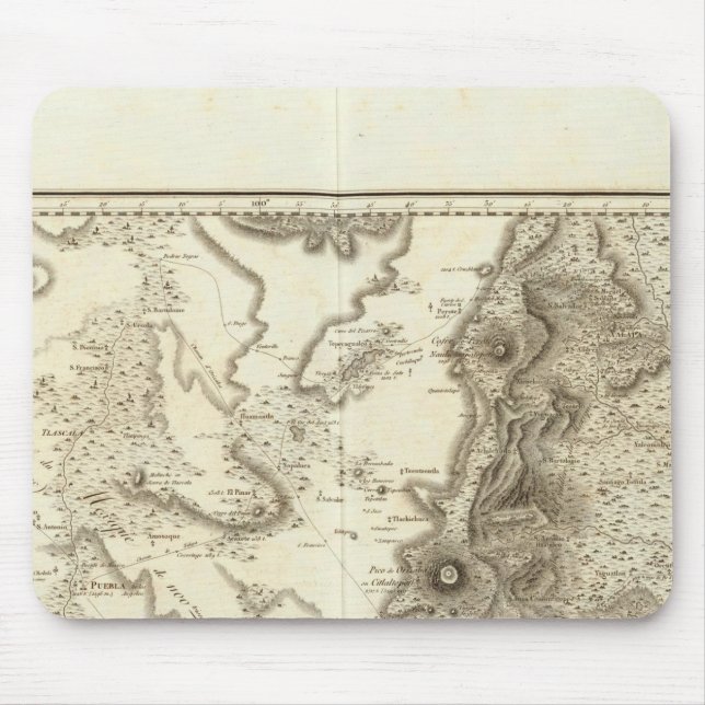 Plateau von Mexiko-Stadt Mousepad (Vorne)