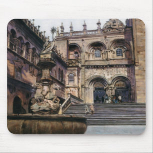Platerías (Santiago de Compostela. A Coruña) Mousepad