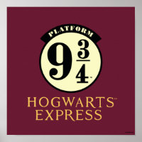 Platform 9 3/4 HOGWARTS™ EXPRESS-Symbol