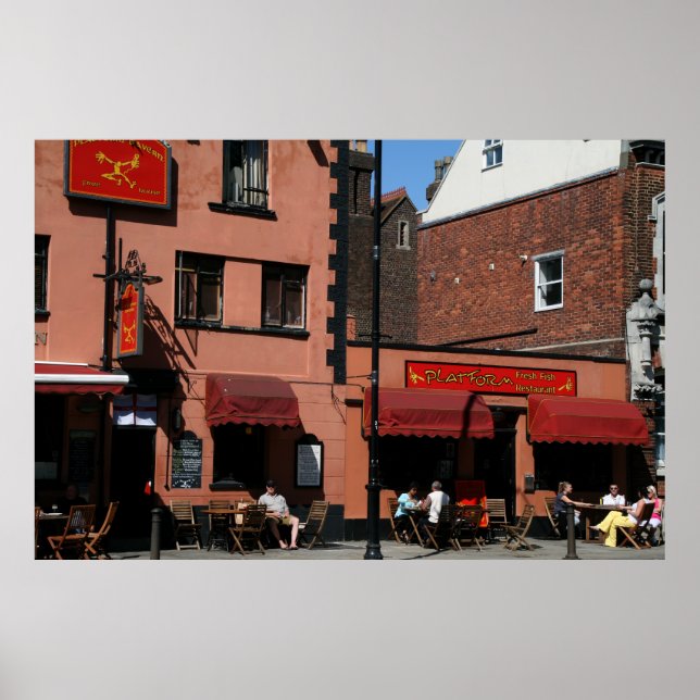 Platform Pub & Restaurant - Sonnig Southampton Poster (Vorne)