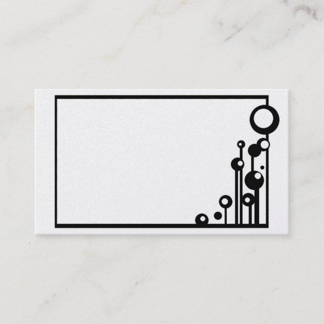 "Platin-Leben-" Visitenkarte (Vorderseite)