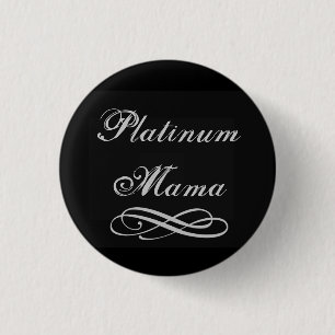 Platin-Mutter Button