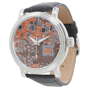 Platine für gedruckte Leiterplatten Orange-Platine Armbanduhr