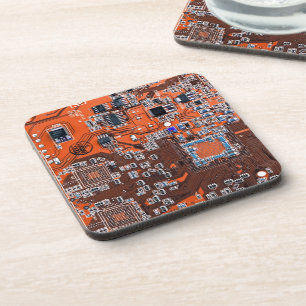 Platine für gedruckte Leiterplatten Orange-Platine Getränkeuntersetzer