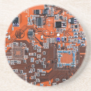 Platine für gedruckte Leiterplatten Orange-Platine Getränkeuntersetzer