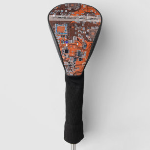 Platine für gedruckte Leiterplatten Orange-Platine Golf Headcover
