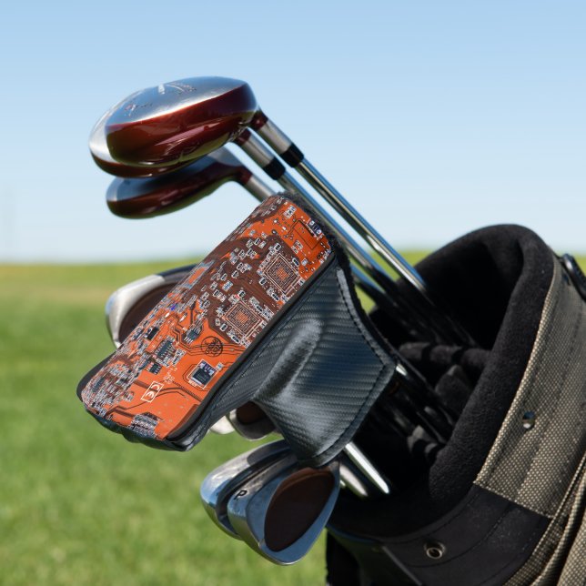 Platine für gedruckte Leiterplatten Orange-Platine Golf Headcover (In Situ)