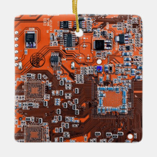Platine für gedruckte Leiterplatten Orange-Platine Keramikornament