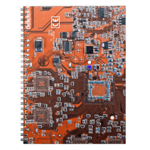 Platine für gedruckte Leiterplatten Orange-Platine Notizblock