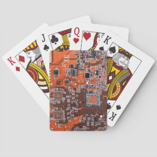 Platine für gedruckte Leiterplatten Orange-Platine Spielkarten