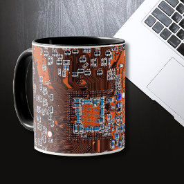 Platine für gedruckte Leiterplatten Orange-Platine Tasse