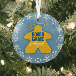 Platine Game Angel Logo Glas Ornament