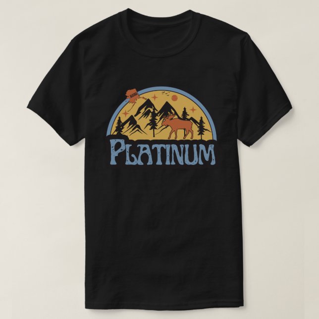 Platinum, Alaska T-Shirt (Design vorne)