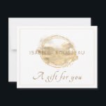 Platinum Gold Glitzer Ink Juwelier Geschenkgutsche<br><div class="desc">Ein elegantes Schmuckgeschenk für Ihre Kunden aus Platin Glitzer. Einfache Eleganz.</div>