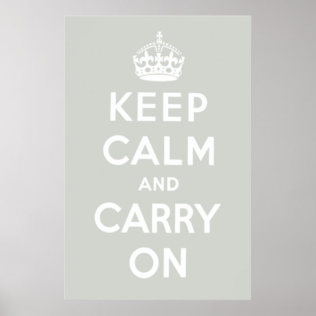 Platinum Gray Poster (Vorne)