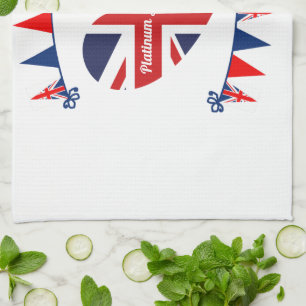 Platinum Jubilee 2022 Serviette de cuisine