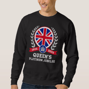 Platinum Jubilee British Queen Monarchy 70 Jahre 1 Sweatshirt