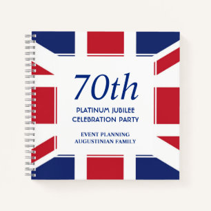 Platinum Jubilee Event Planning Notizbuch