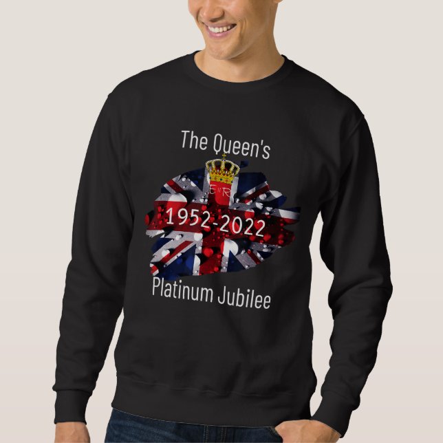 Platinum Jubilee Union Jack Party Outfit 1 Sweatshirt (Vorderseite)