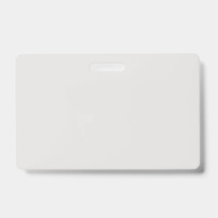 Platinum White Benutzerdefiniertes Event-Abzeichen Ausweis